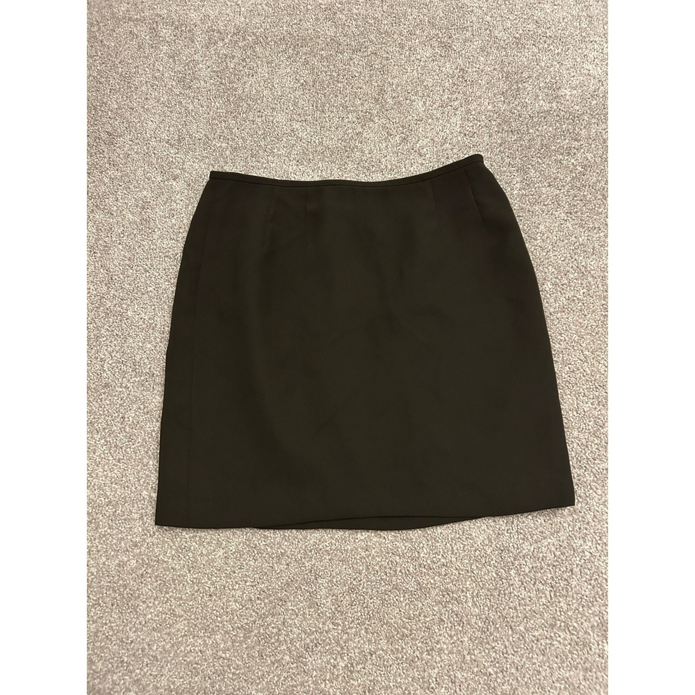 Business Casual Le Suit Mini Skirt Women 6 Brown Excellent Professional Tailored